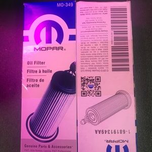 COPY - JEEP 2- MOPAR OIL FILTERS MO-349